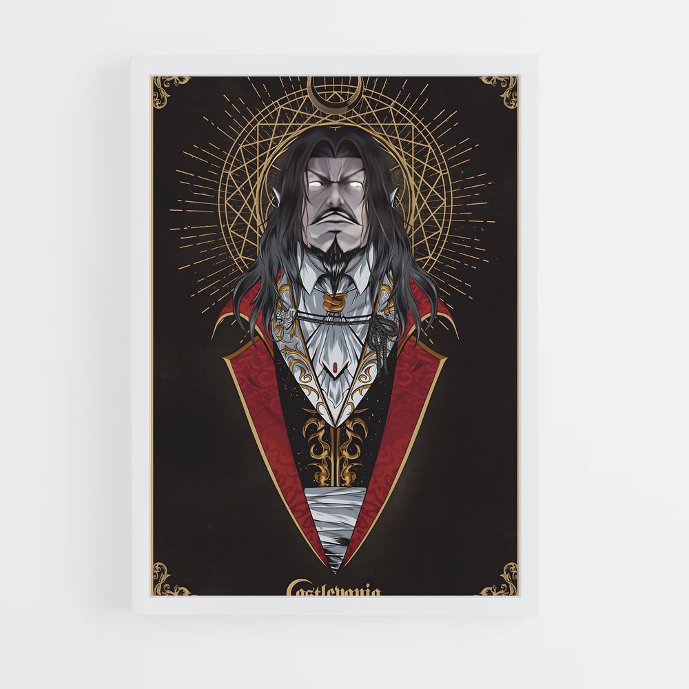 Poster Dracula: La Couronne des Ténèbres – affiche Castlevania (vue 3)